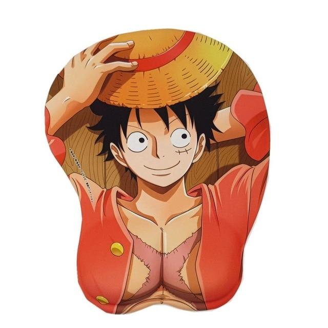 One Piece Monkey D. Luffy Bàn di chuột nghỉ ngơi ở cổ tay ANM0608 Tiêu đề mặc định Chính thức One Piece Merch