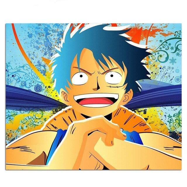 One Piece Monkey D. Luffy Painting Mouse Pad ANM0608 Default Title Official One Piece Merch