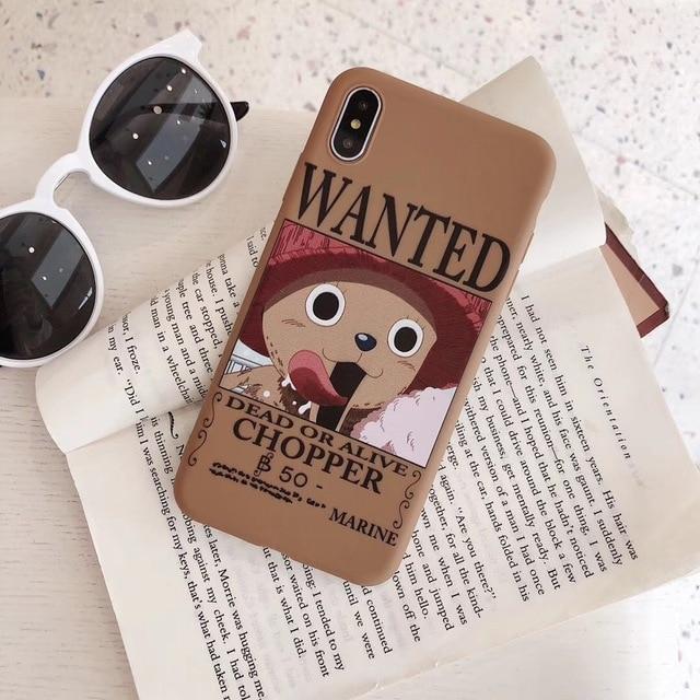 One Piece Chết hay còn sống Tony Tony Chopper Wanted iPhone Case ANM0608 cho iPhone 6 6S Official One Piece Merch
