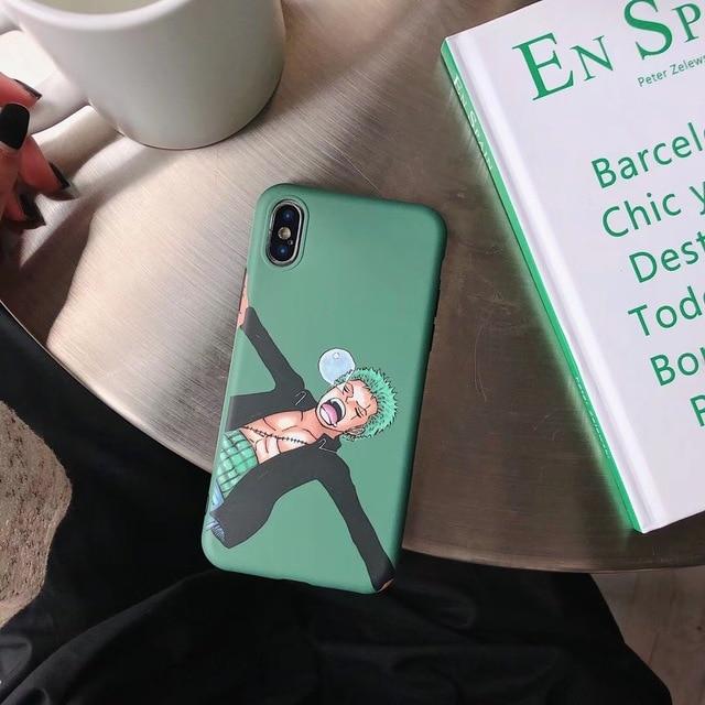 One Piece Roronoa Zoro Sleeping iPhone Case ANM0608 For iPhone 6 6S Official One Piece Merch