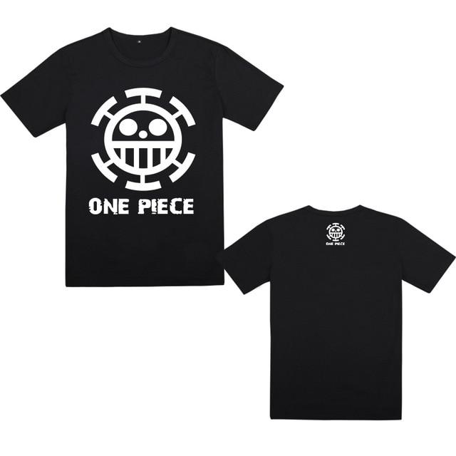 One Piece Trafalgar Law Jolly Roger T-Shirt ANM0608 M Official One Piece Merch