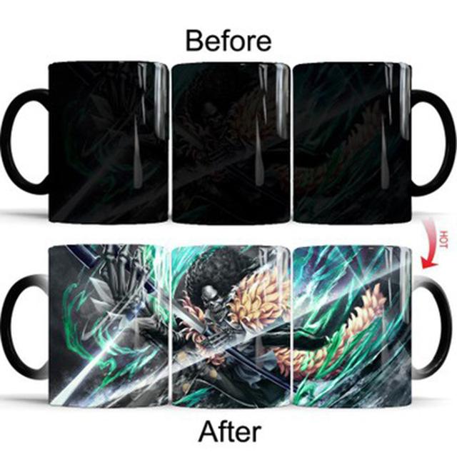One Piece Brook Color Changing Mug Cup ANM0608 Default Title Official One Piece Merch