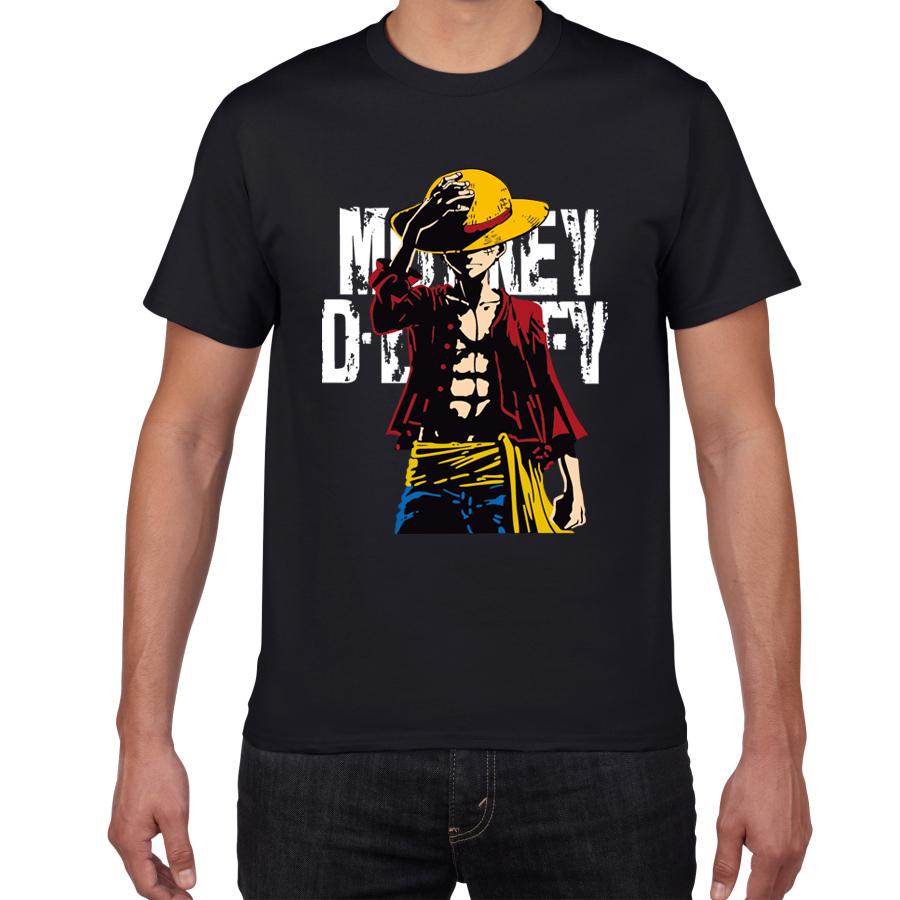 One Piece Straw Hat Monkey D. Luffy T-Shirt ANM0608 Grey / XS Official One Piece Merch