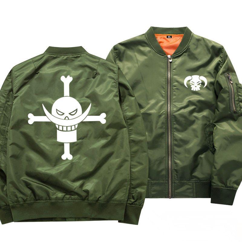 One Piece Whitebeard Pirates Bomber Jacket ANM0608 S Official One Piece Merch