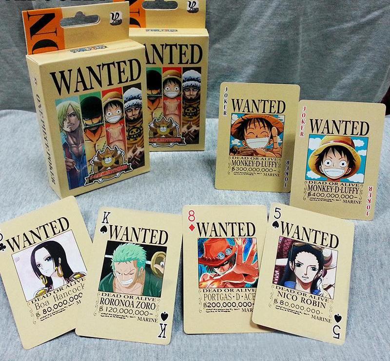 Cartes de collection One Piece / Cartes de poker MNK1108 Monkey D. Luffy Official One Piece Merch