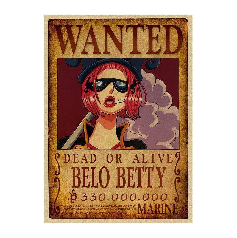 Wanted Belo Betty Avis de recherche OMS0911