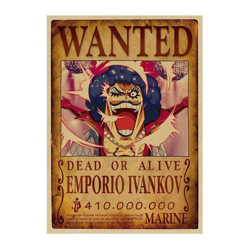 Thông báo tìm kiếm Emporio Ivankov được truy nã OMS0911