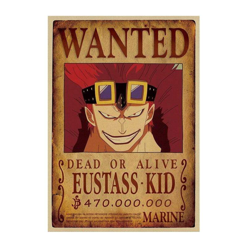 Thông báo tìm kiếm trẻ em truy nã Eustass OMS0911