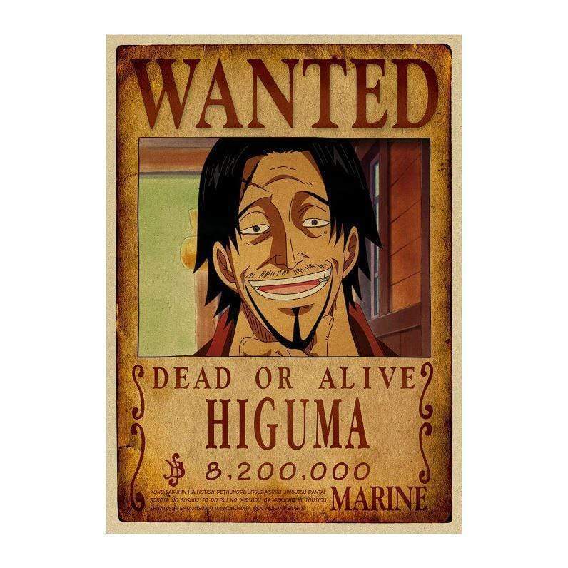 Avis de recherche d'Higuma recherché OMS0911