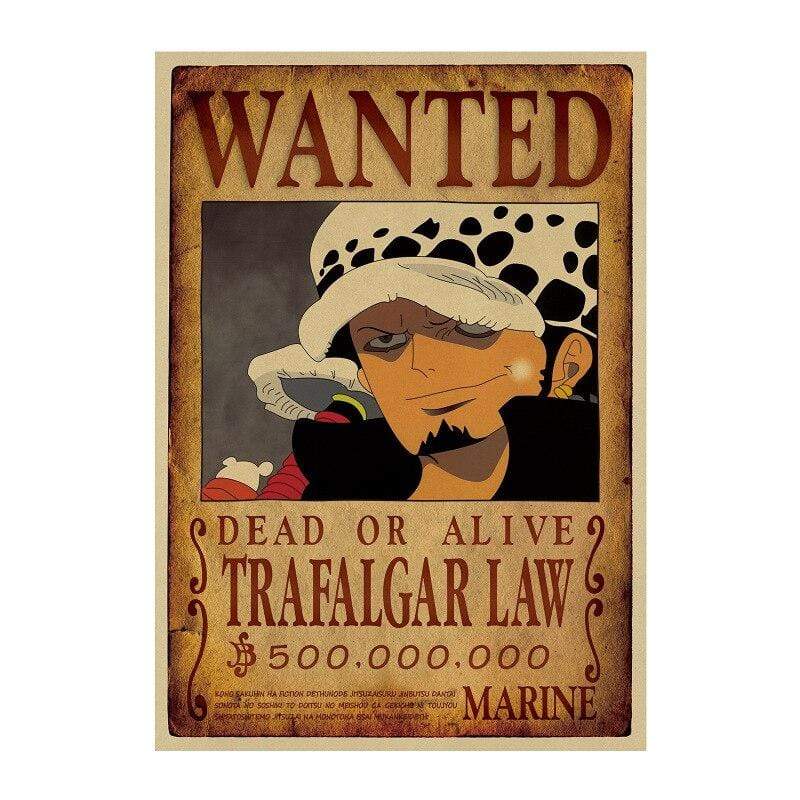 Gesucht Trafalgar Law Search Notice OMS0911