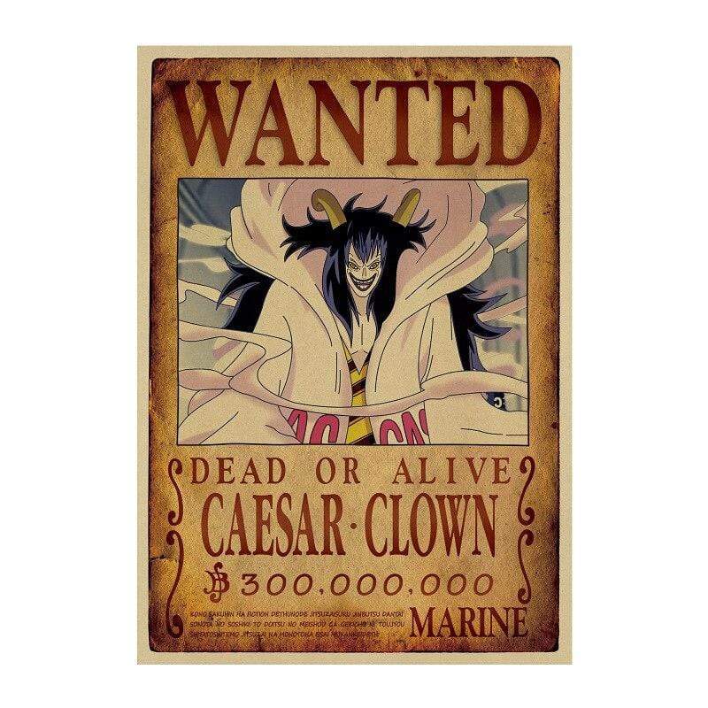 Avis de recherche de clown de César recherché OMS0911