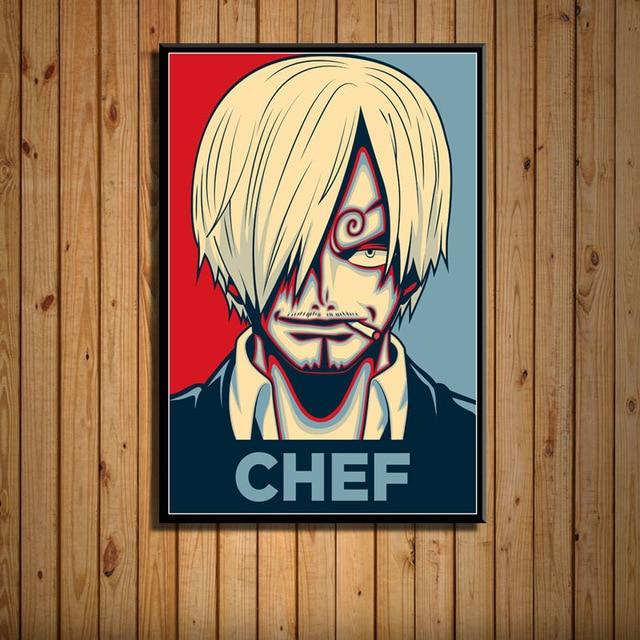 Áp phích One Piece Chef Sanji OMS0911