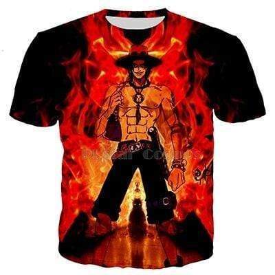 T-shirt Ace The King's Son One Piece OMS0911