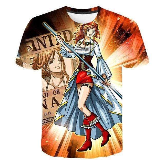 Nami Weatherwoman One Piece T shirt OMS0911
