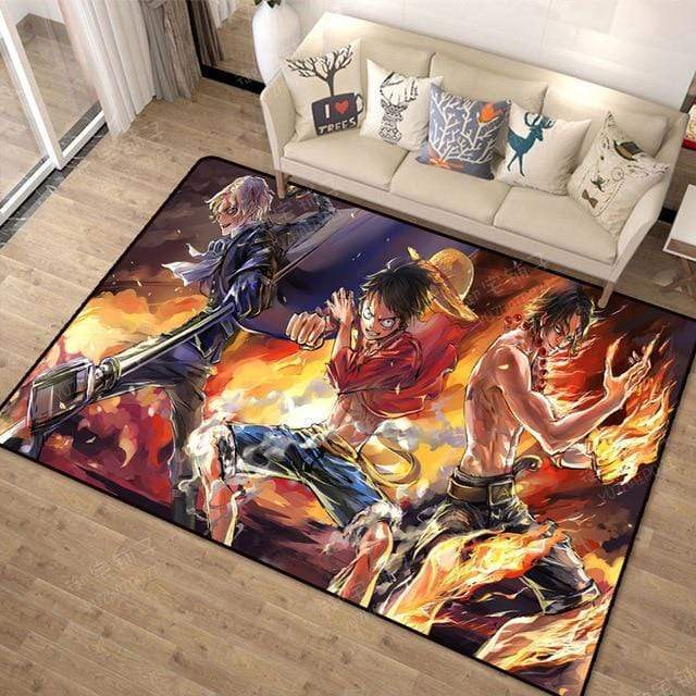 Tapis One Piece Ace Sabo Et Luffy OMS0911